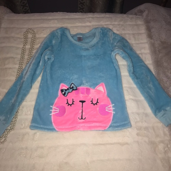 Shirts & Tops Cute Super Soft Girls Cat Sweater Poshmark
